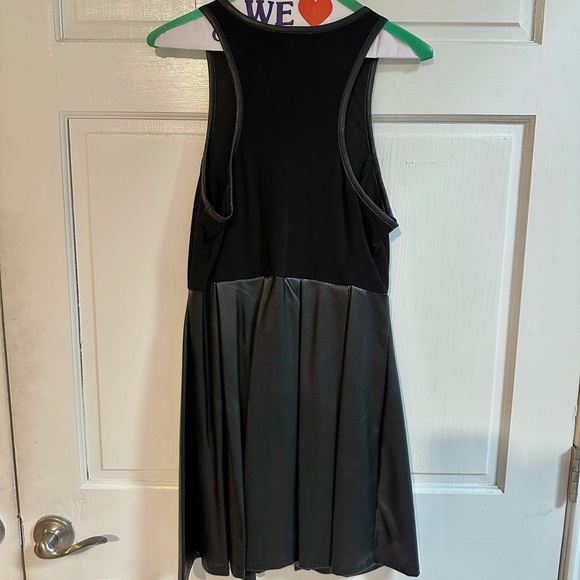 Sugar Lips Leather Detail Dress - Picture 3 of 6